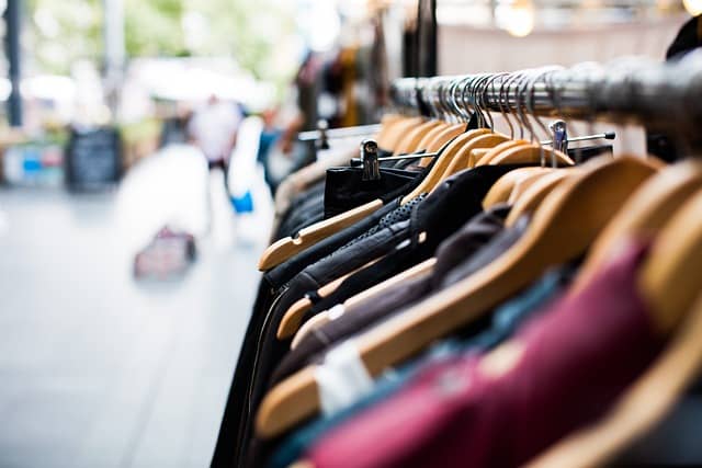 hangers, clothing, shopping photo by Pixabay 
